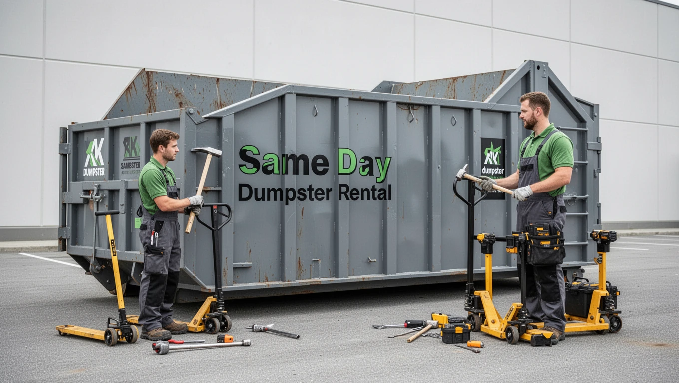 Same Day Dumpster Rental