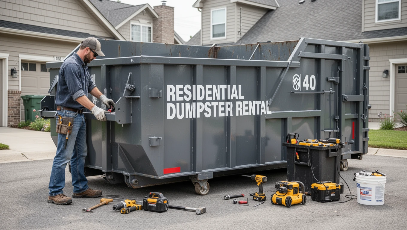 Residential Dumpster Rental