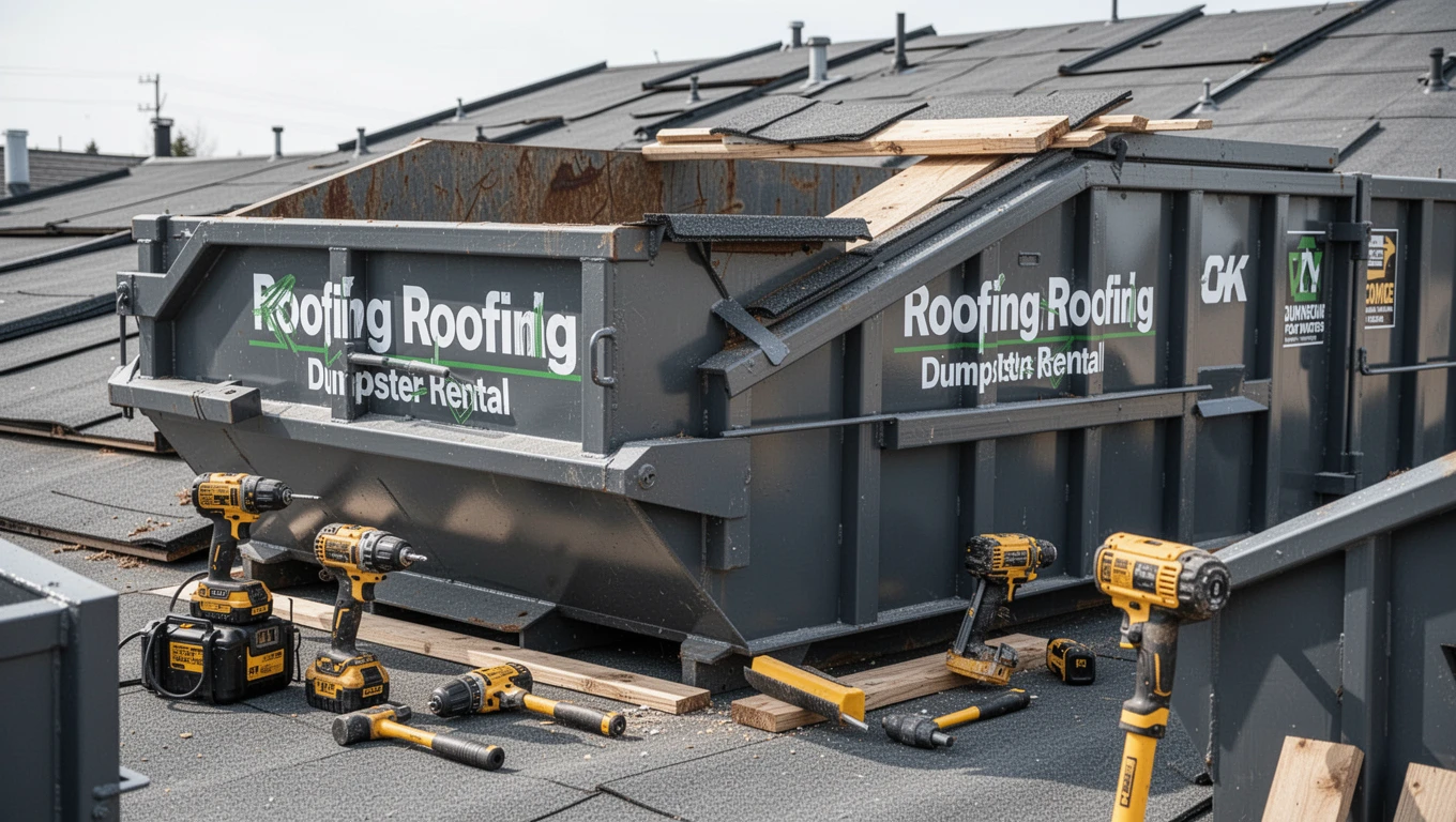Roofing Dumpster Rental